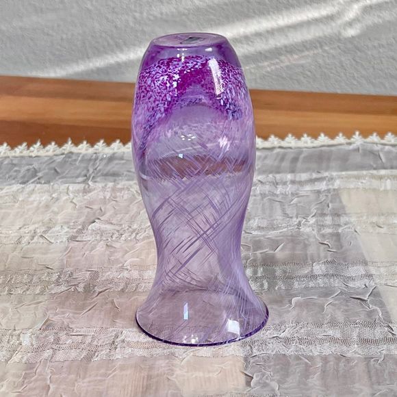 Caithness Vintage Scottish Glass Vase from Scotland, Vintage Vases - Picture 6 of 10